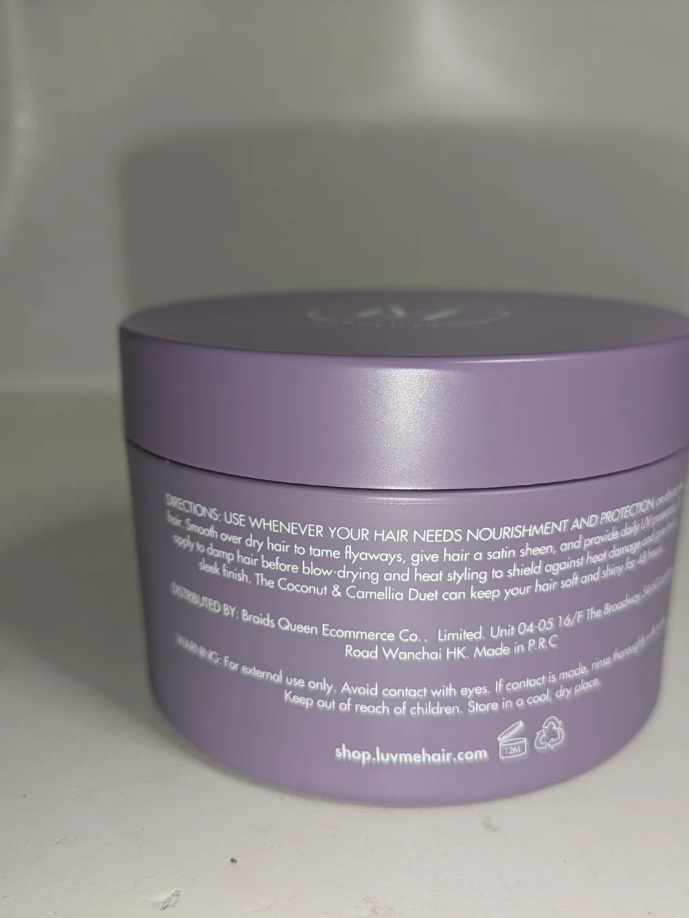 Luvme Wig Renewal Leave-In Conditioner – New